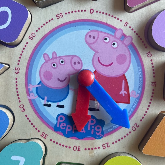 Peppa Pig Clock - Picture 2 of 4